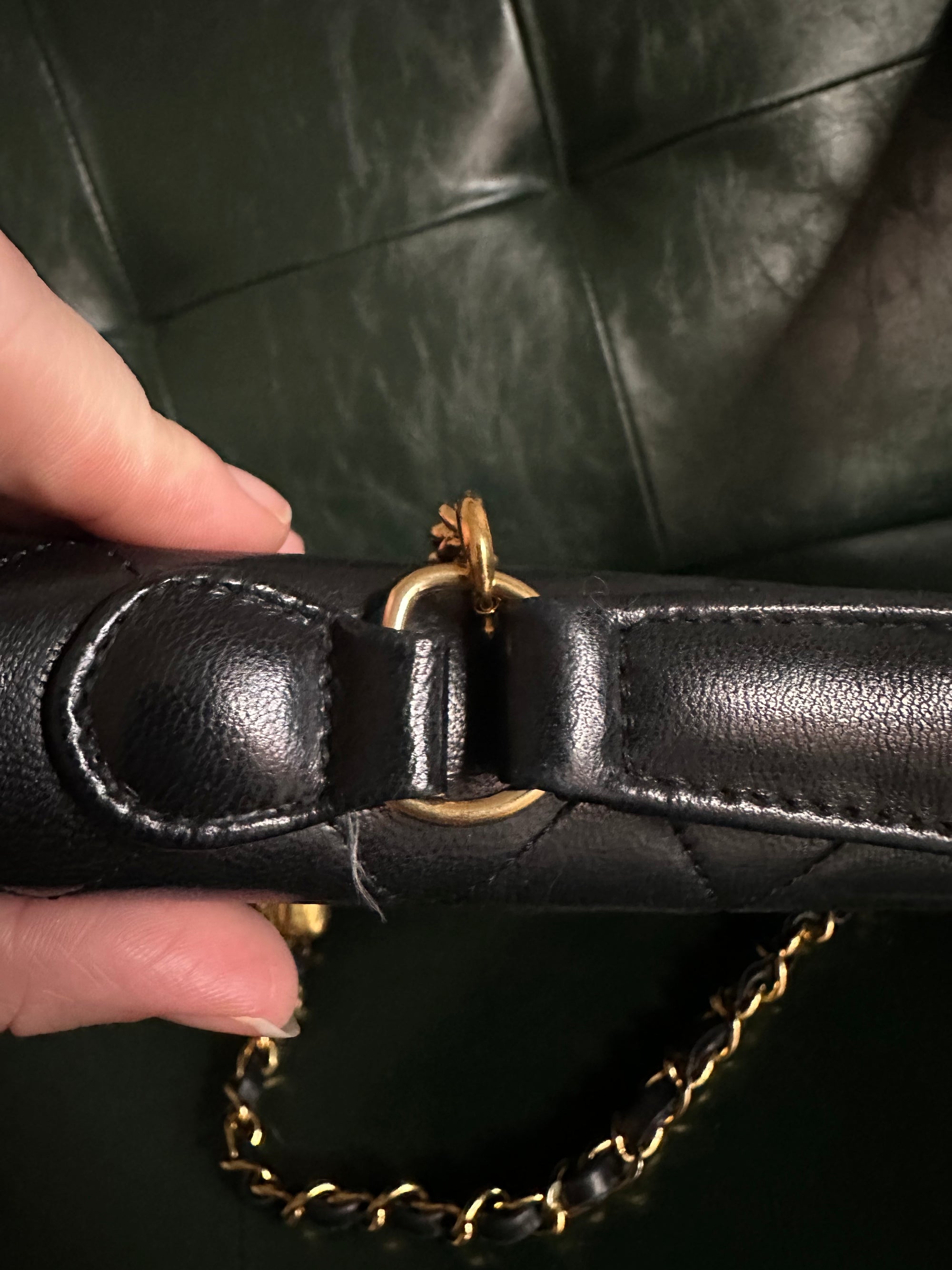 Chanel Double Turnlock Mini Briefcase Bag - 24ct Gold Hardware