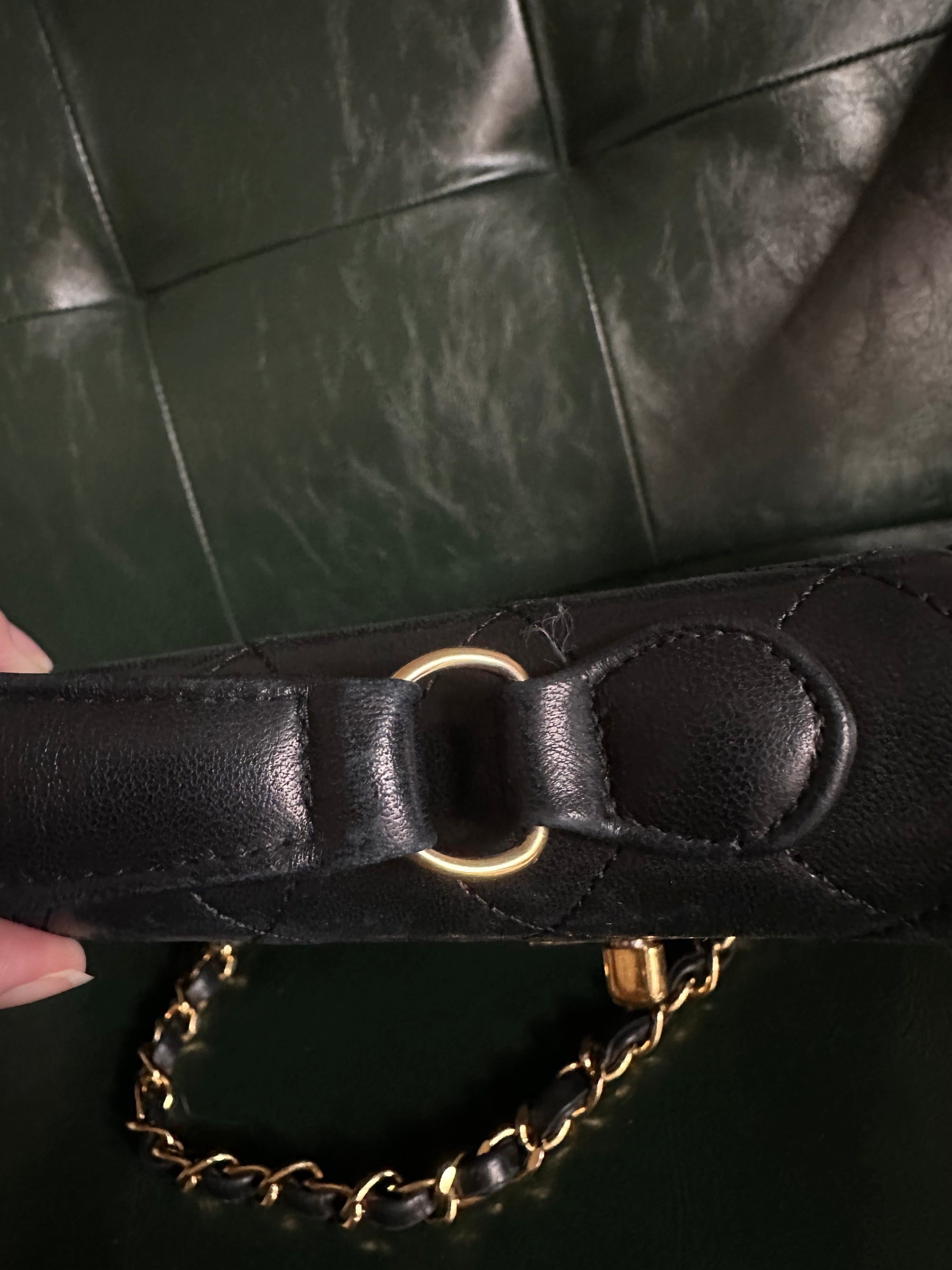 Chanel Double Turnlock Mini Briefcase Bag - 24ct Gold Hardware
