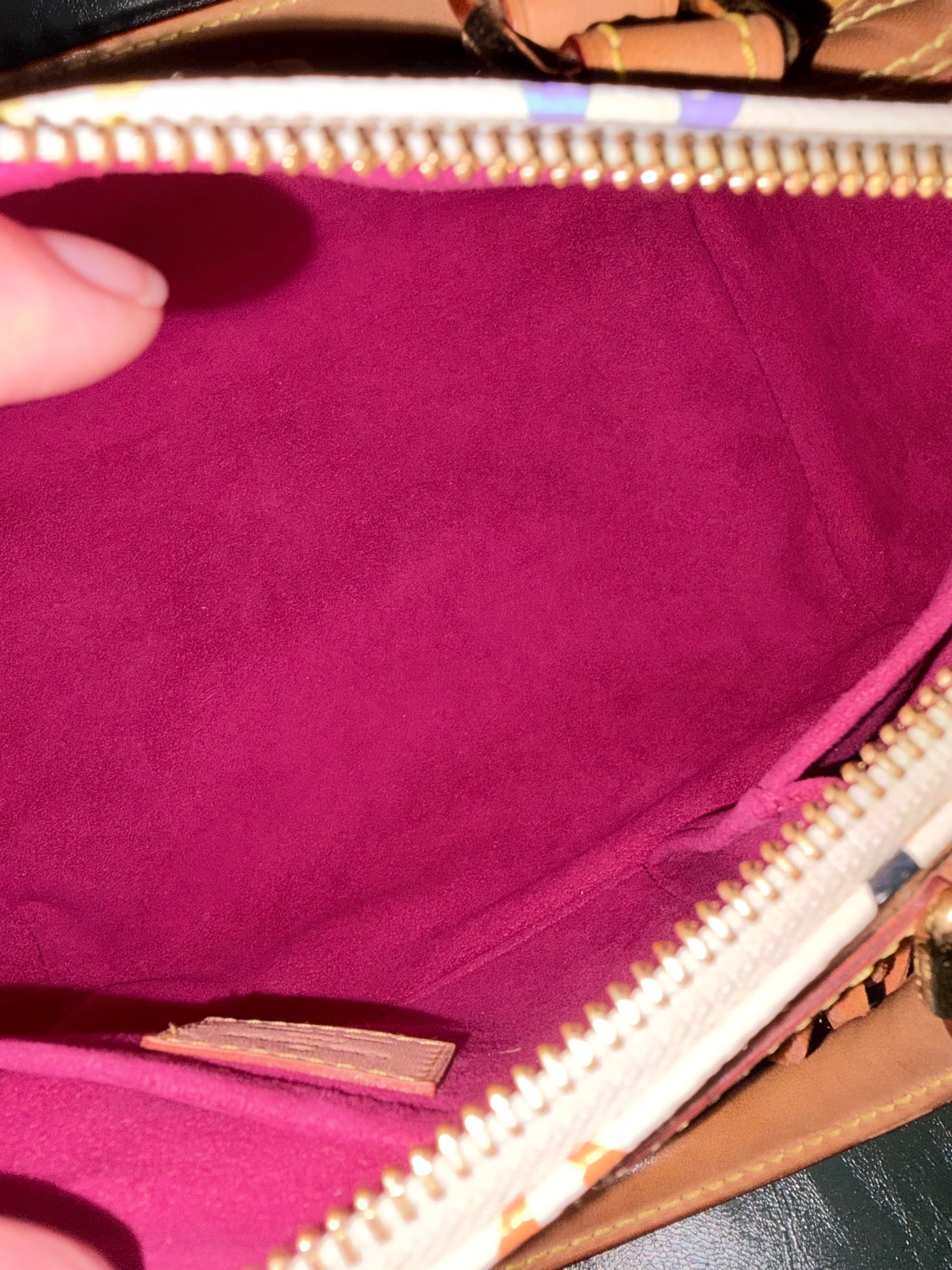 Louis Vuitton x Takashi Murakami Vintage Fringe Speedy 25
