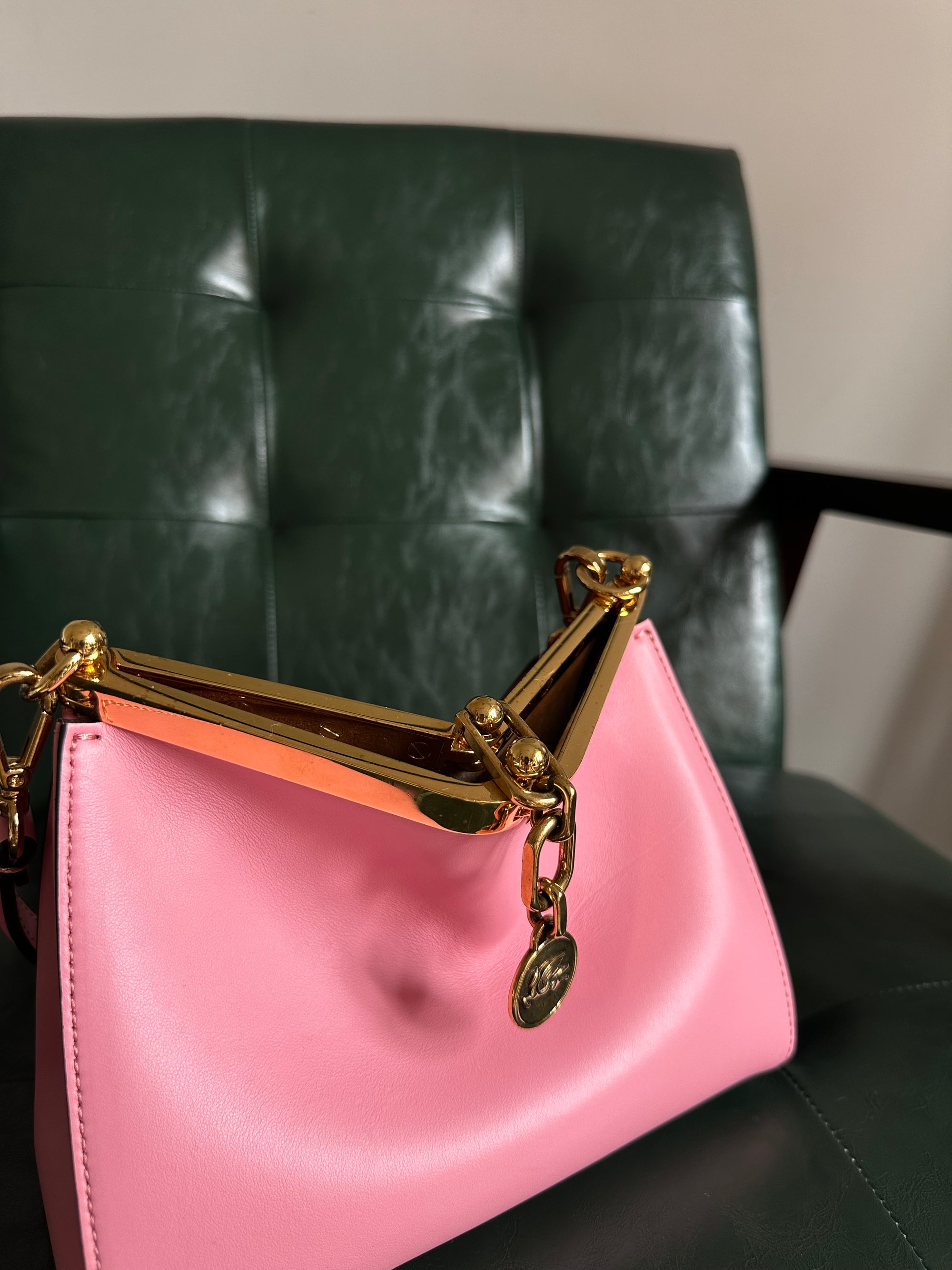 Etro Vela Bag Size Small - Bubblegum Pink