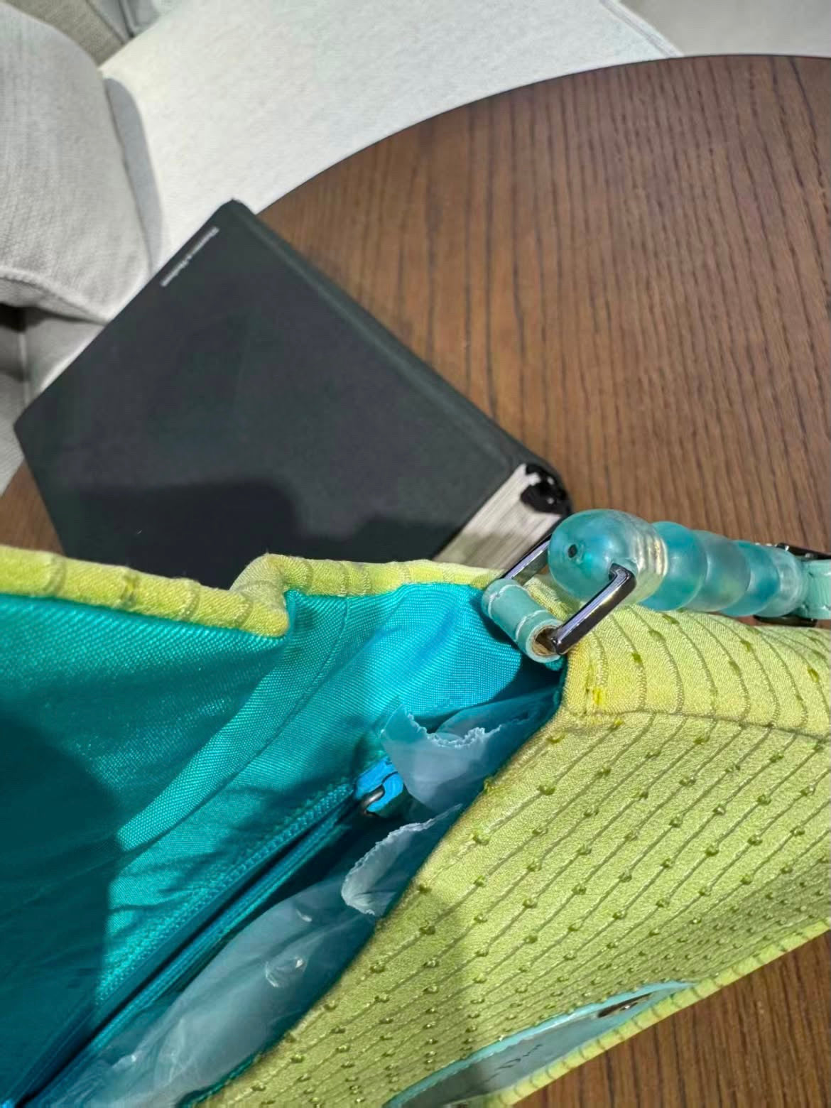 Limited edition green embellished Dior malice bag