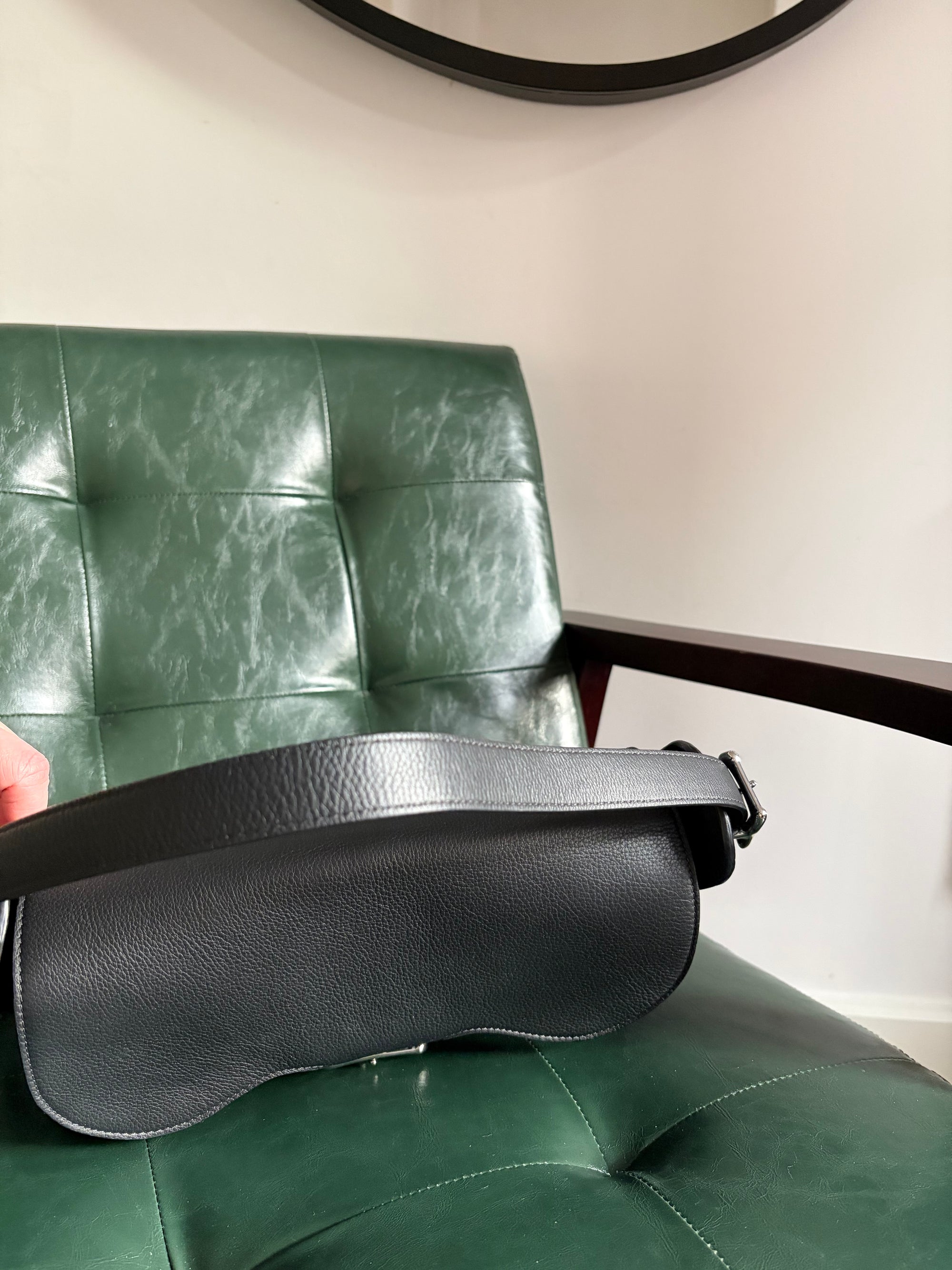 J&amp;M Davidson black leather Bonny bag