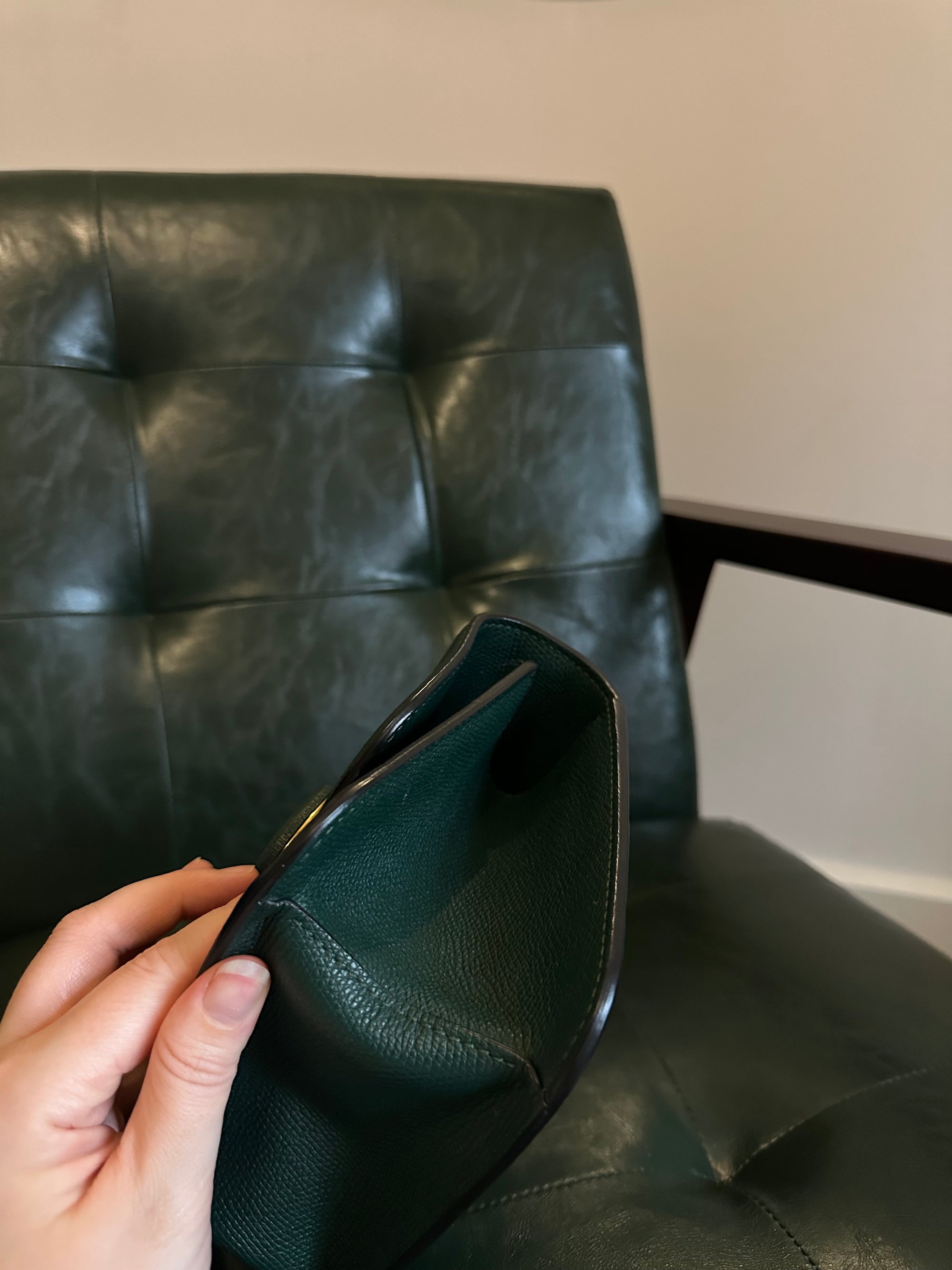 Valentino Garavani small VSling green bag