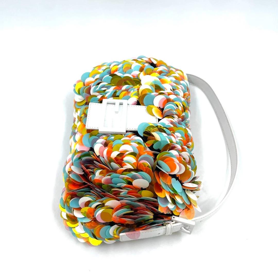 Super Rare! Fendi Paillette Sequin Baguette