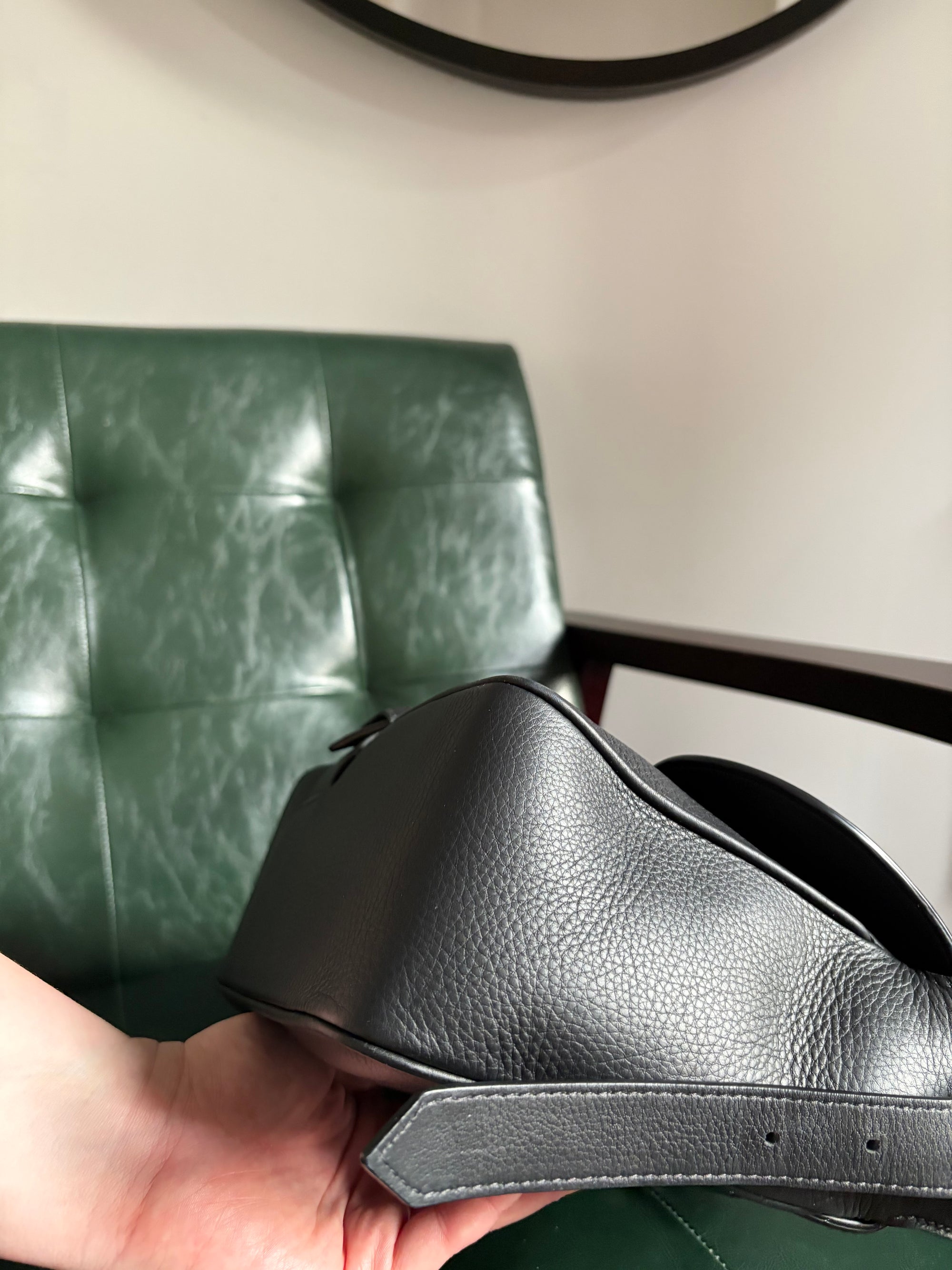J&amp;M Davidson black leather Bonny bag