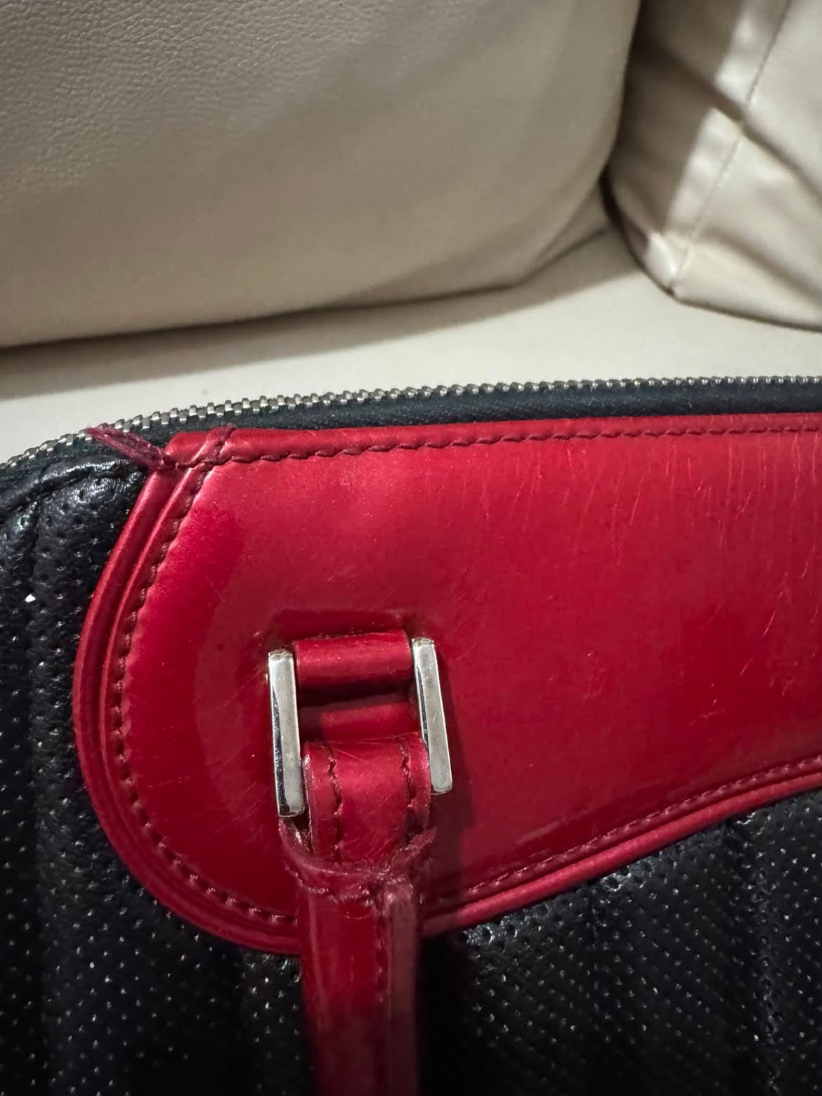 Dior vintage black Cadillac bowling bag