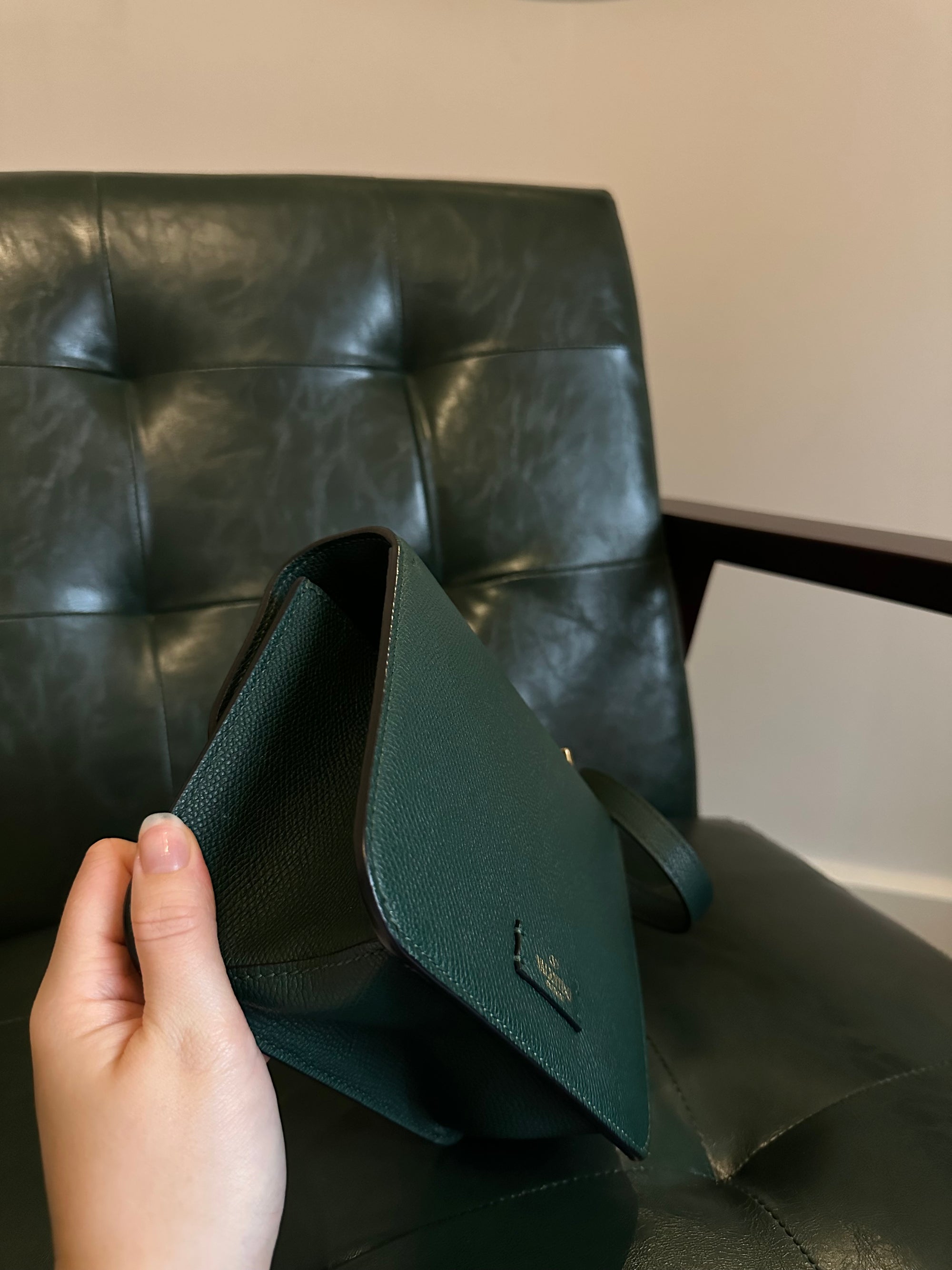 Valentino Garavani small VSling green bag