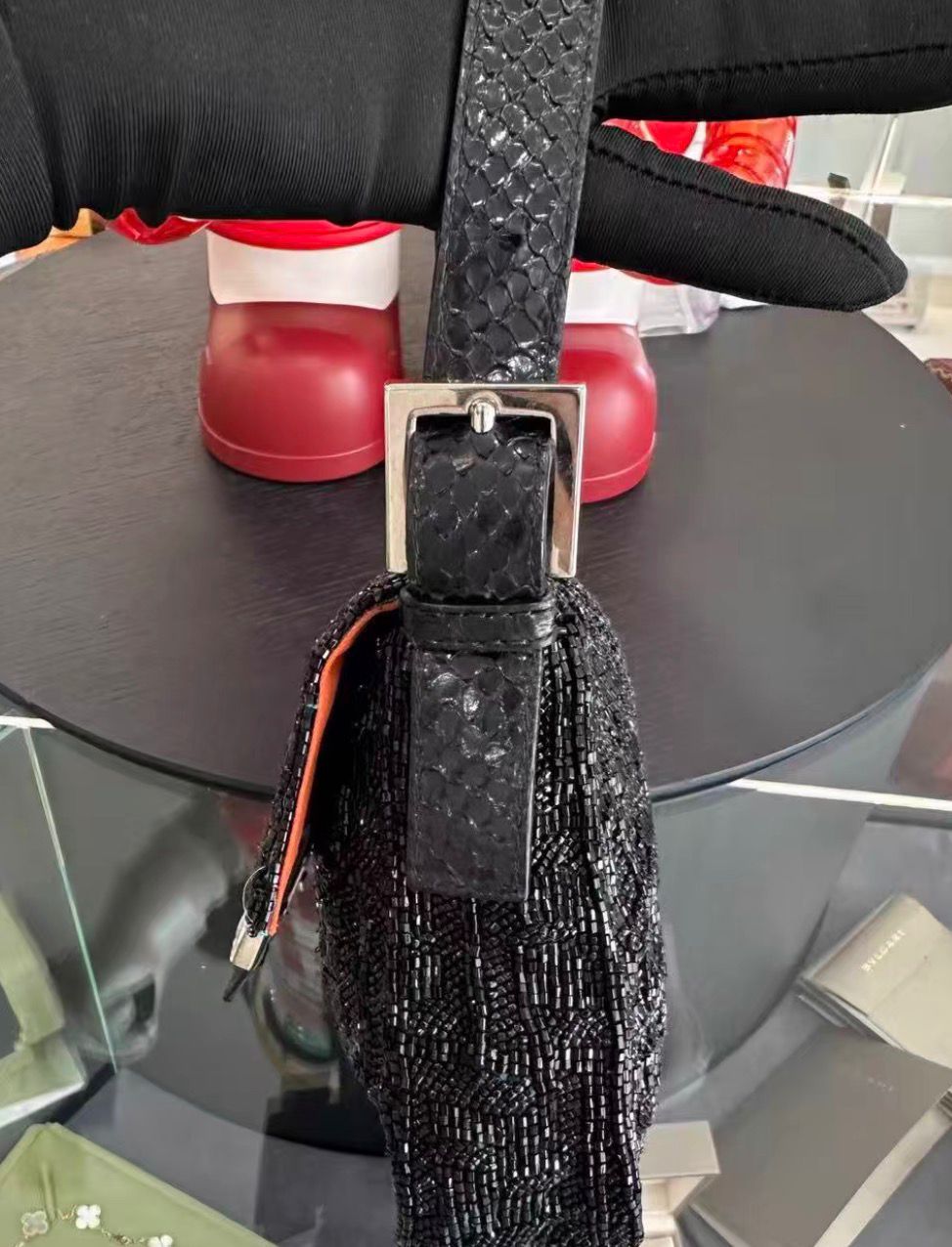 Ultra rare! Fendi Rio inspired beaded toucan baguette