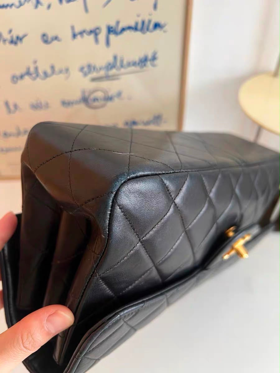 Chanel double sided flap bag