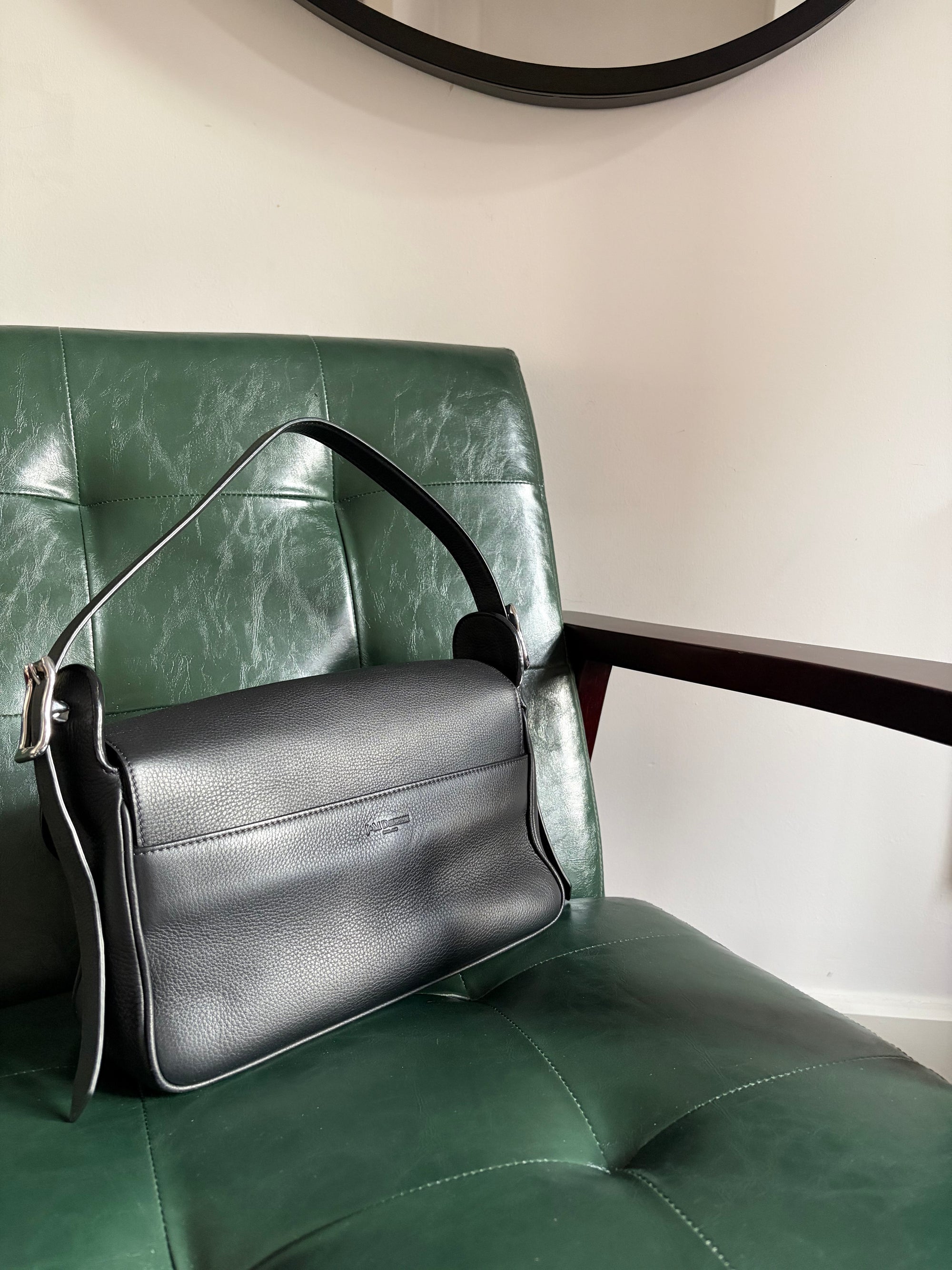 J&amp;M Davidson black leather Bonny bag