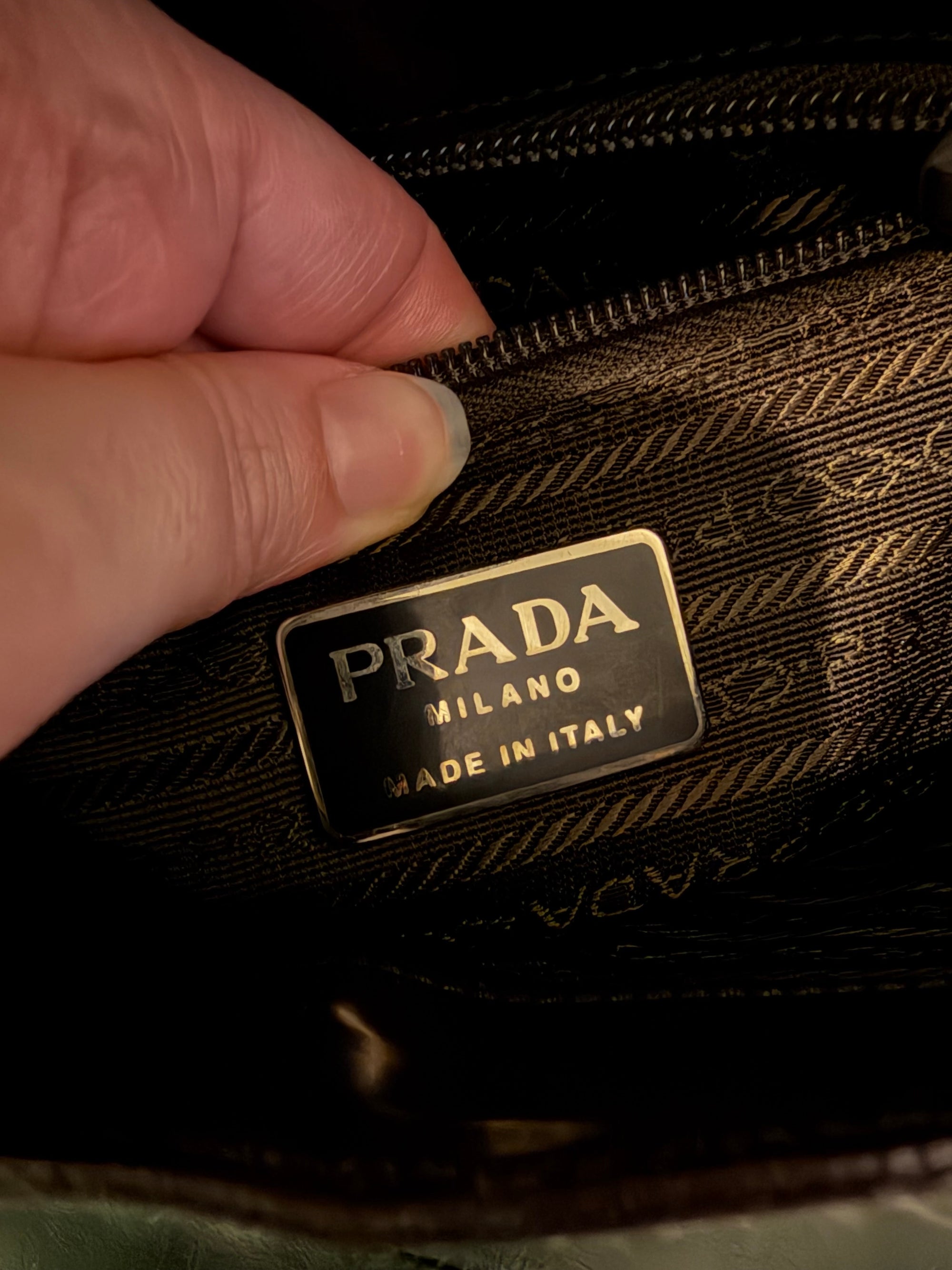 Vintage Prada pony hair cheetah print top handle bag