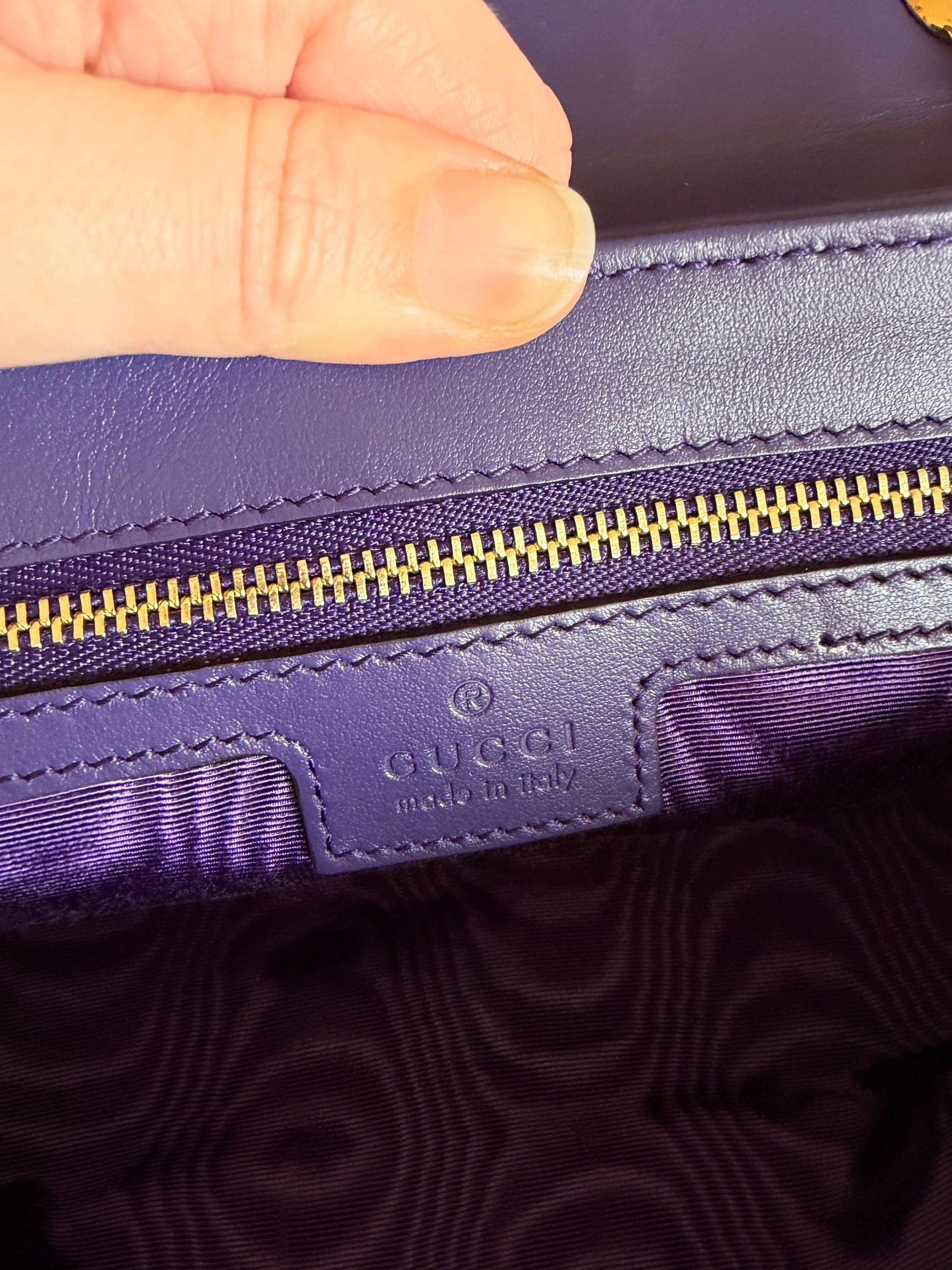 Gucci Marmont Small Multicoloured Tweed Mixed Metal Bag