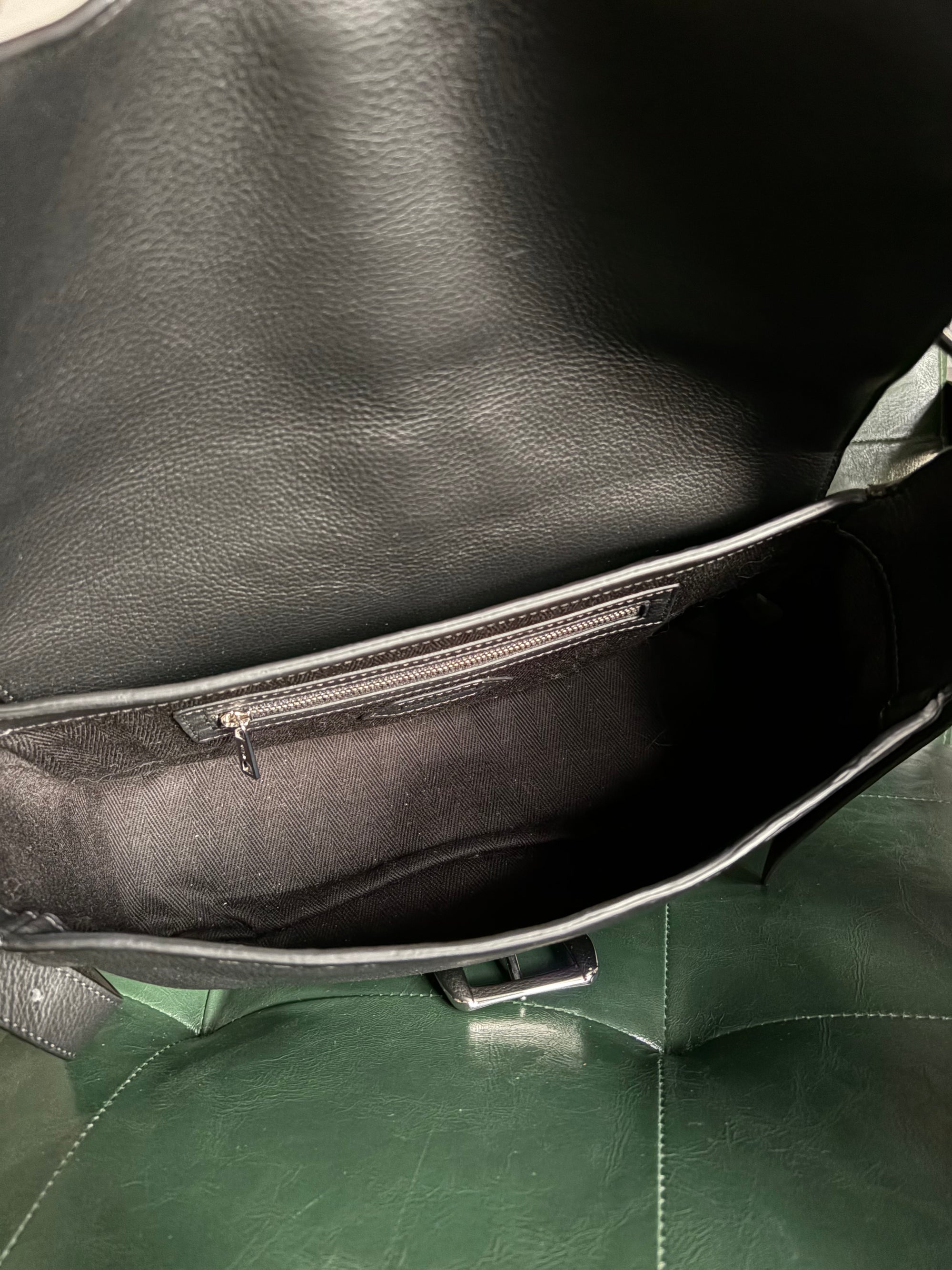 J&amp;M Davidson black leather Bonny bag