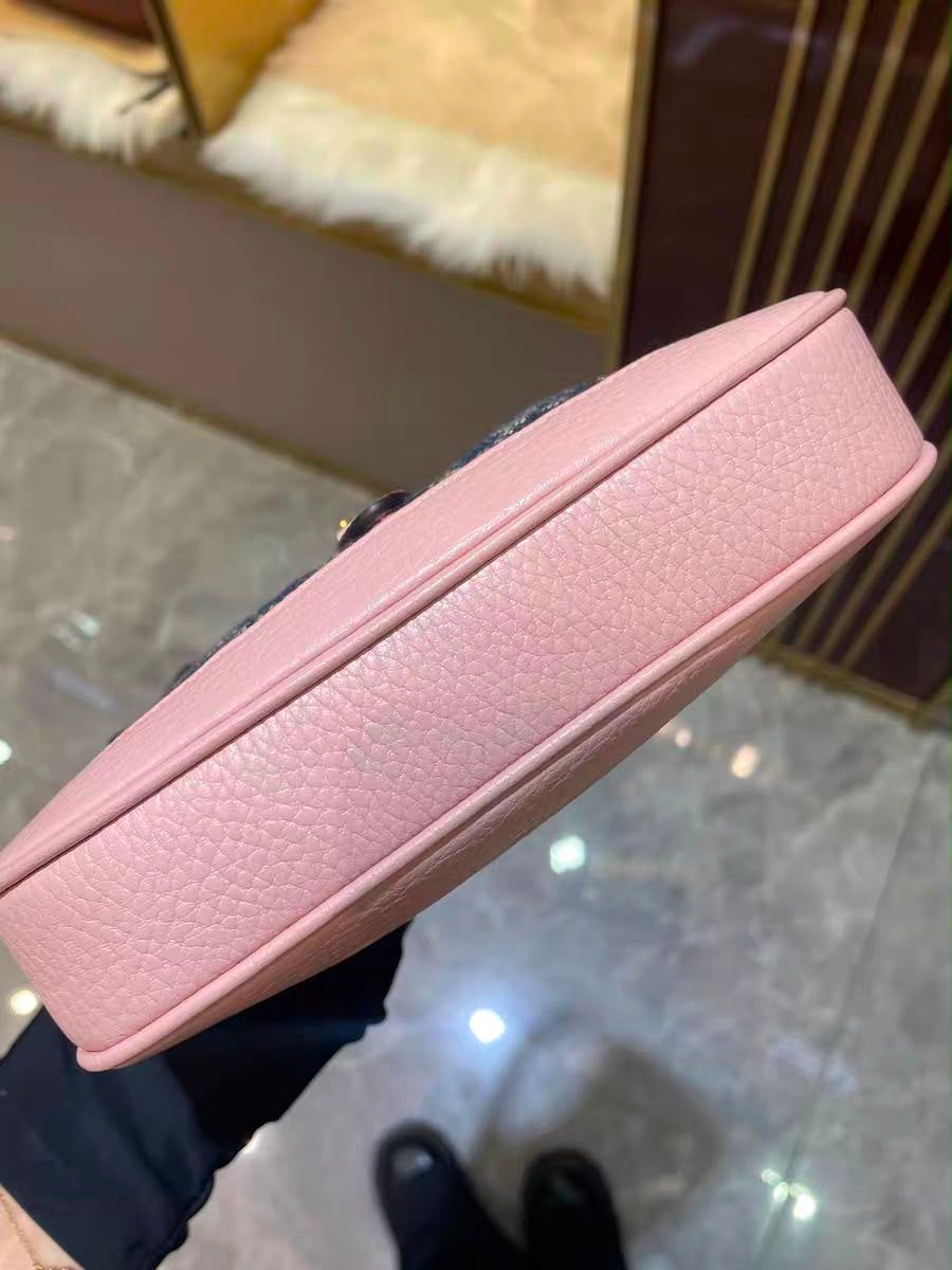 Pre-order - Gucci denim floral mini Jackie bag