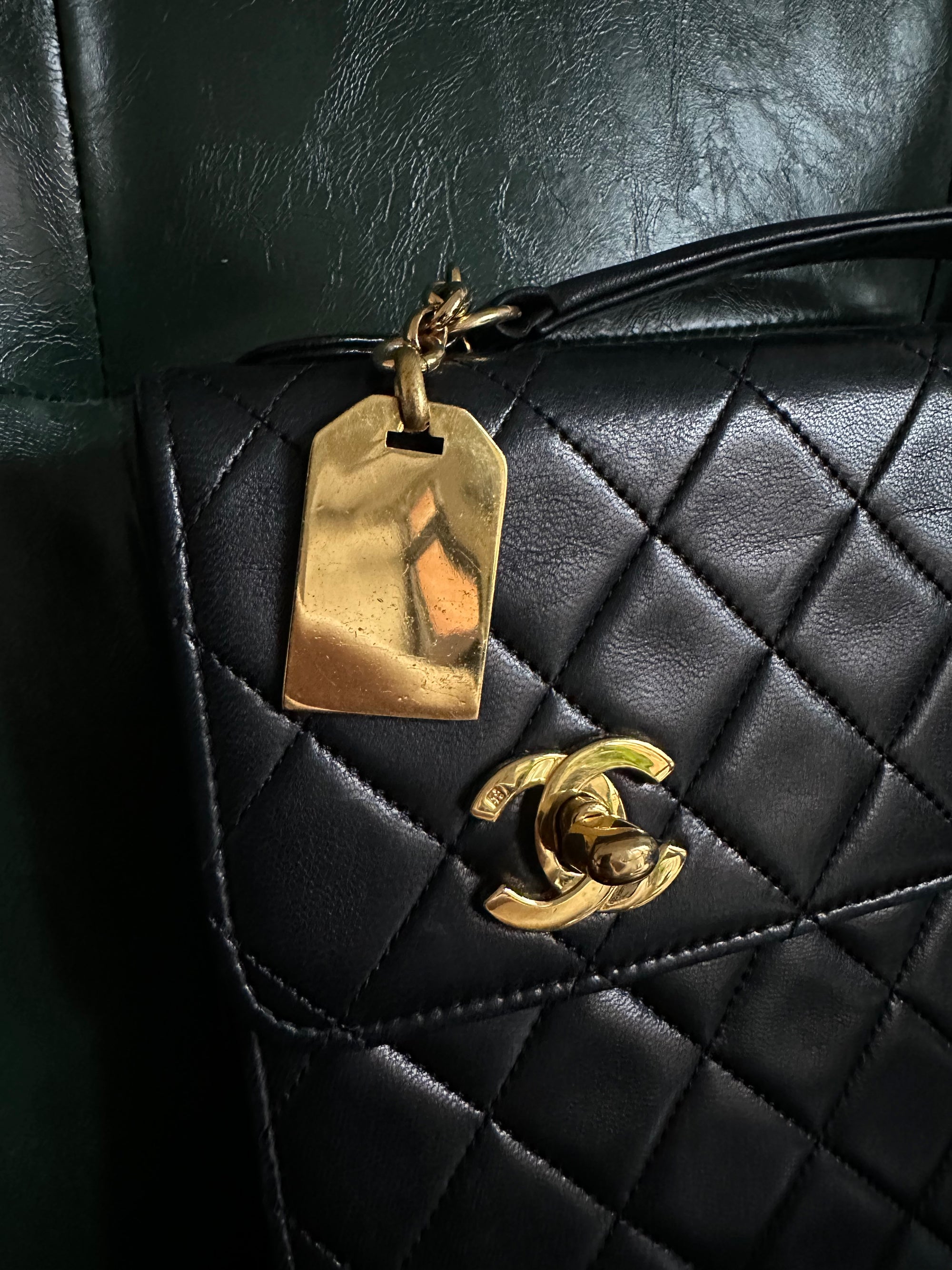 Chanel Double Turnlock Mini Briefcase Bag - 24ct Gold Hardware