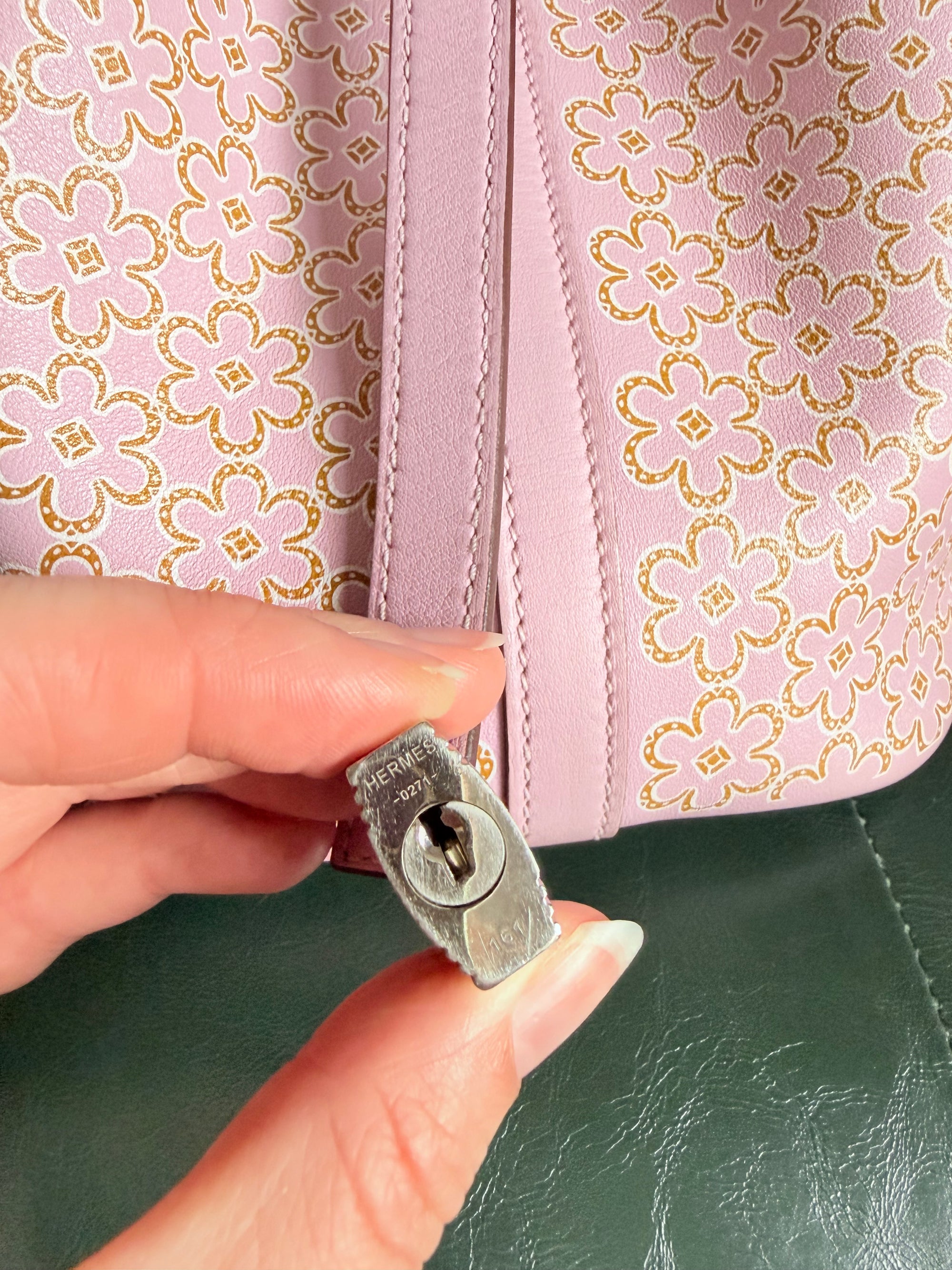 Limited Edition Hermes Lucky Daisy Picotin 18