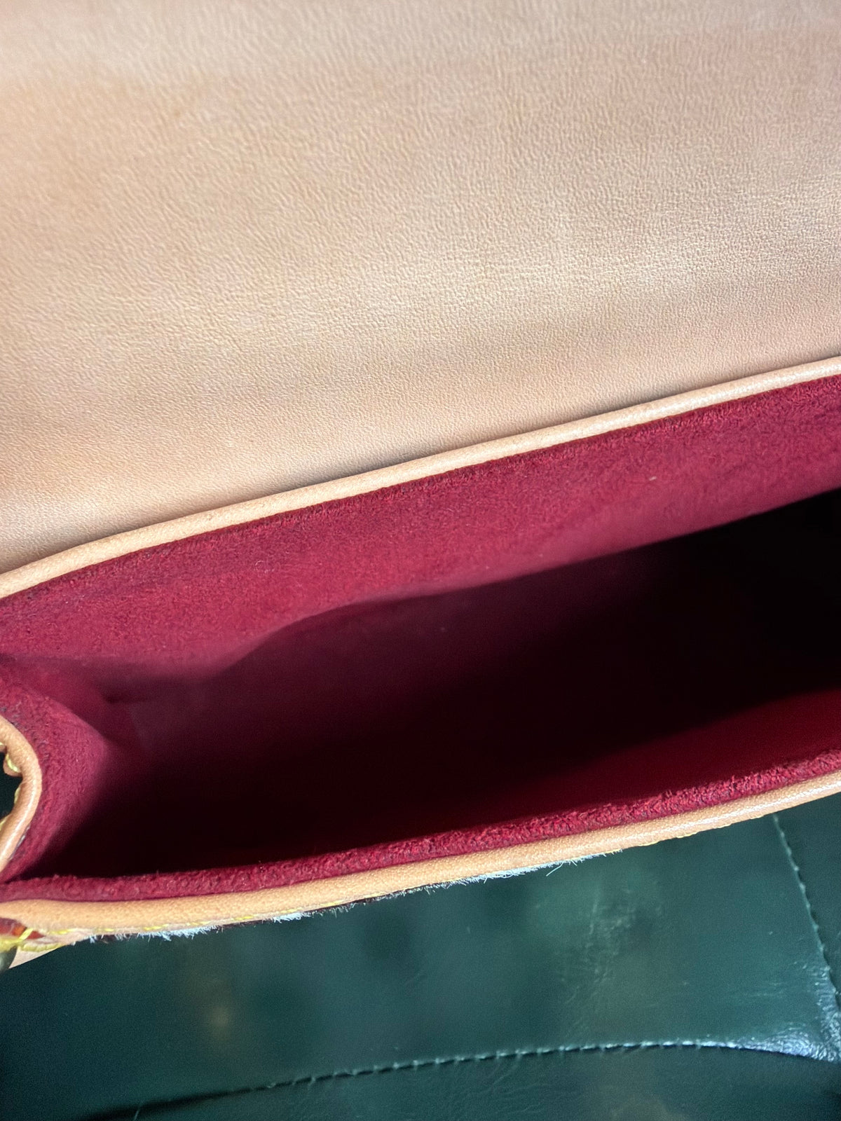 Rare! Louis Vuitton x Takashi Murakami Sac Rabat Monogram Dalmatian Pony Hair Bag