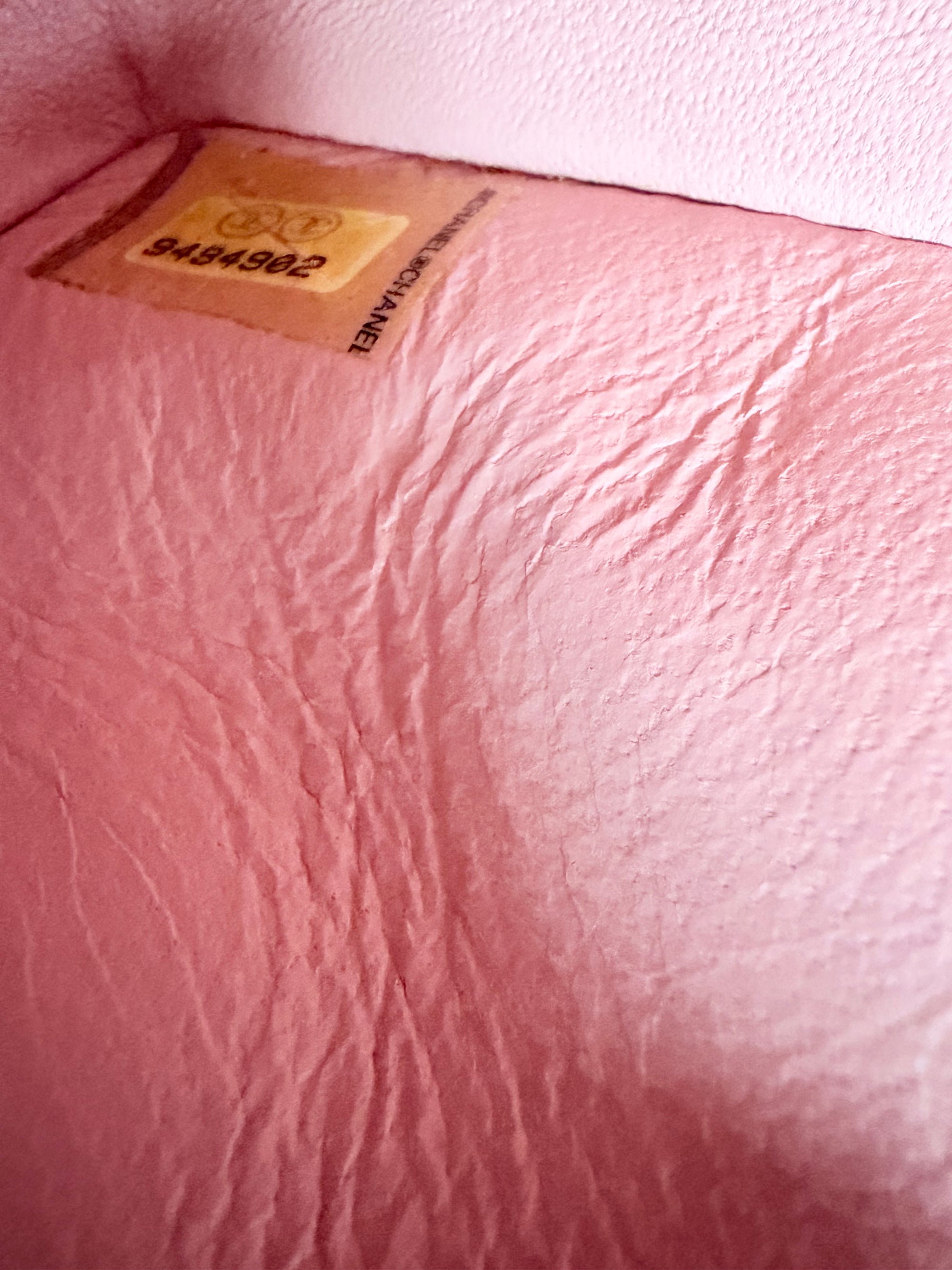 Rare! Series 9 Chanel Rose Sakura Pink Vintage Caviar Medium Classic Flap 24ct Gold Hardware